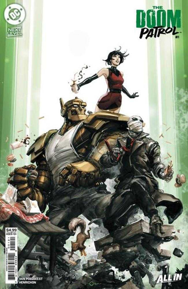 Doom Patrol #1 Cover E Blank Variant