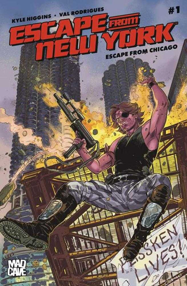 Escape from New York: Escape from Chicago #1 Cover B Danica Brine Variant