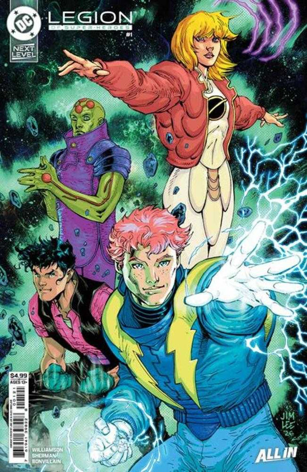 Legion of Super-Heroes #1 Cover B Jim Lee Variant