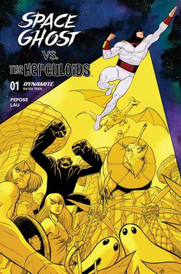 Space Ghost vs. the Herculoids #1 Cover B Drew Moss Variant