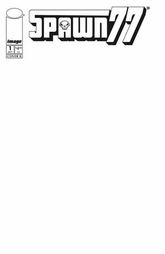 Spawn 77 #1 Cover E Blank Variant