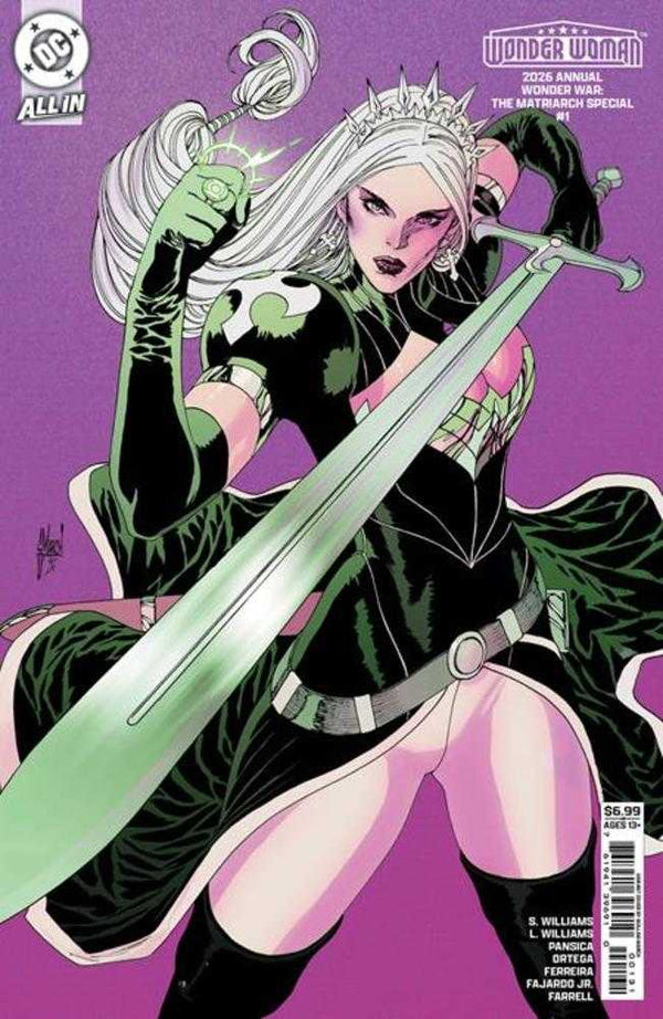 Wonder Woman 2026 Annual: Wonder War – The Matriarch Special #1 Cover C Guillem March Variant