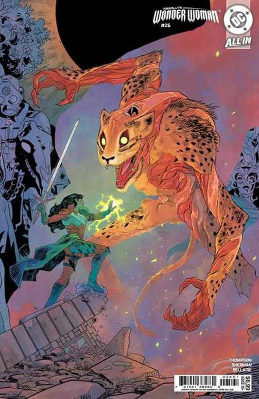 Absolute Wonder Woman #25 Cover I Hayden Sherman Middle Connecting Variant