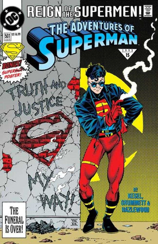 Adventures of Superman #501 Facsimile Edition 2026 Foil Variant