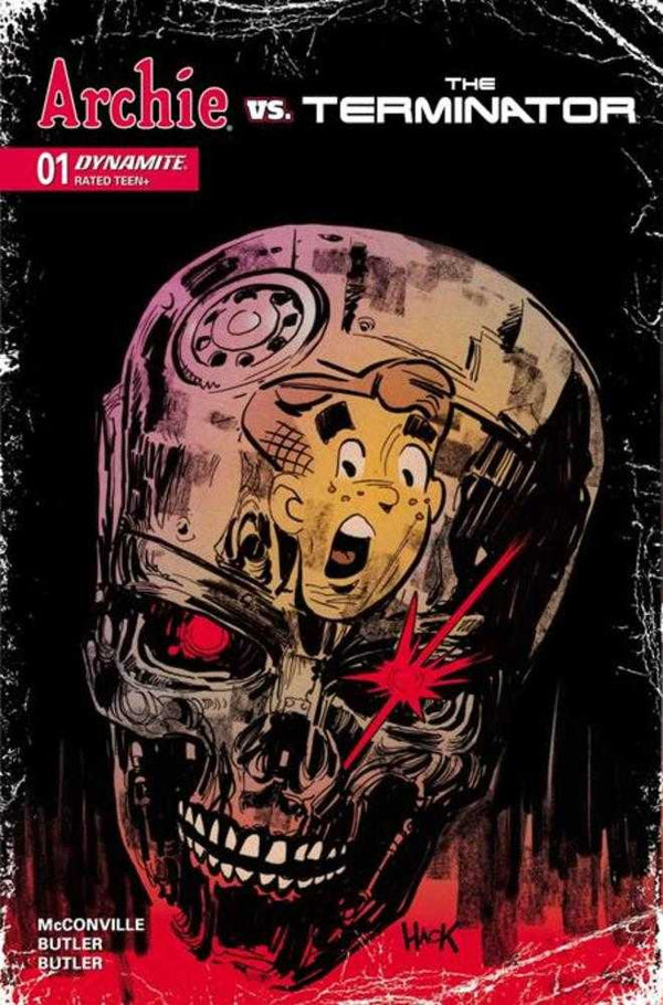 Archie vs. the Terminator #1 Cover C Robert Hack Variant