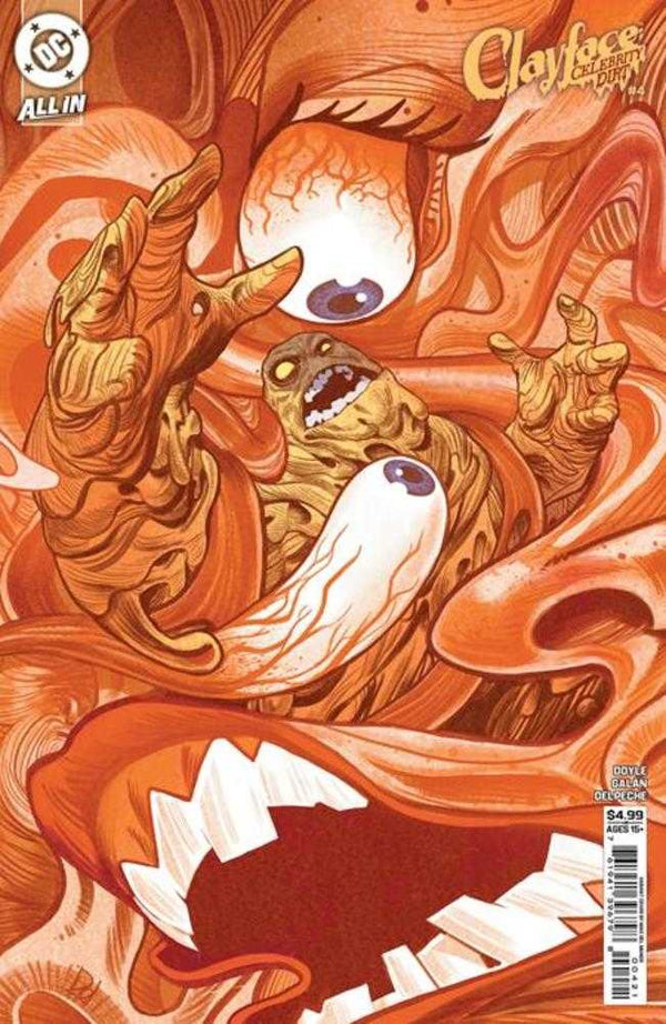 Clayface: Celebrity Dirt #4 Cover B Mike Del Mundo Variant