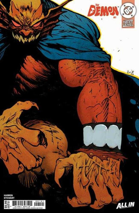 The Demon #1 Cover B Daniel Warren Johnson Variant
