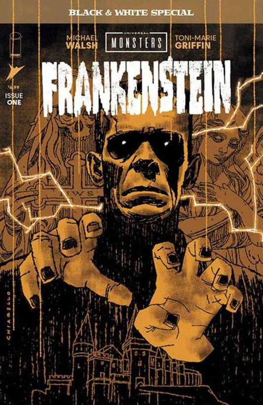 Universal Monsters: Frankenstein Black & White Special #1 Cover B Mark Chiarello Variant