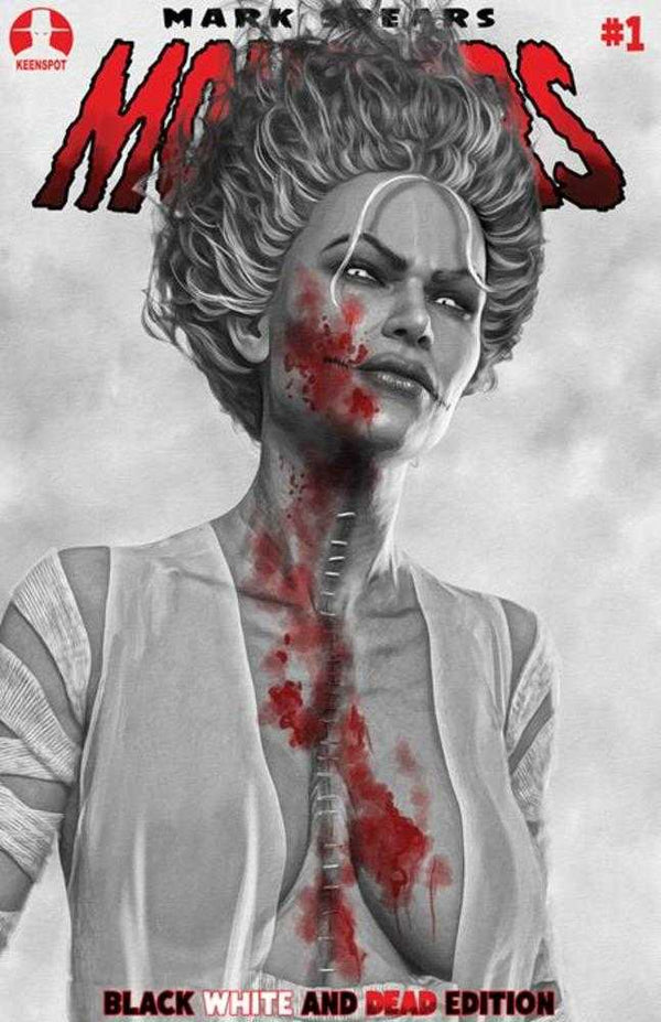 Mark Spears Monsters: Black, White & Dead Edition #1 Cover B Mark Spears Variant