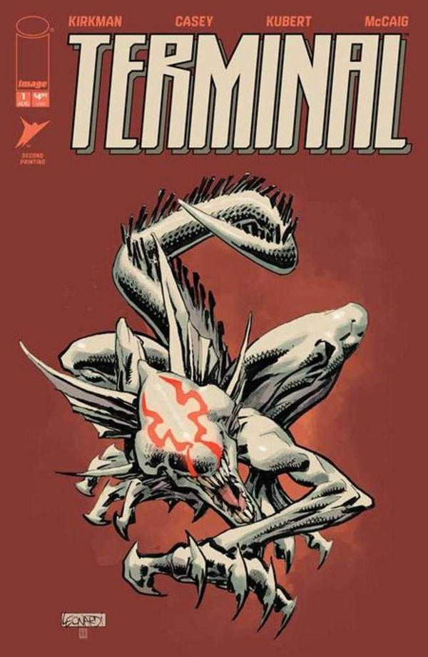Terminal #1 2nd Printing Rick Leonardi Monster