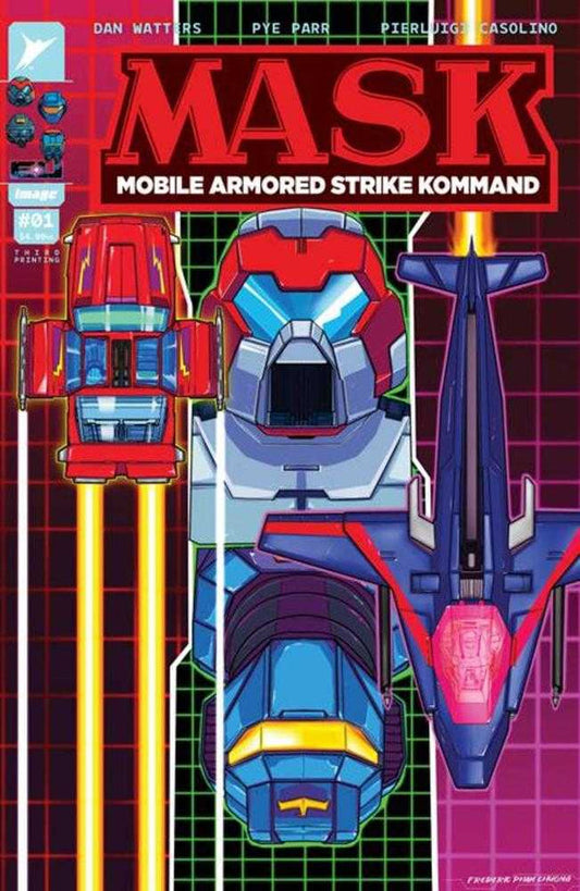 M.A.S.K. #1 3rd Printing Fred Pham Chuong