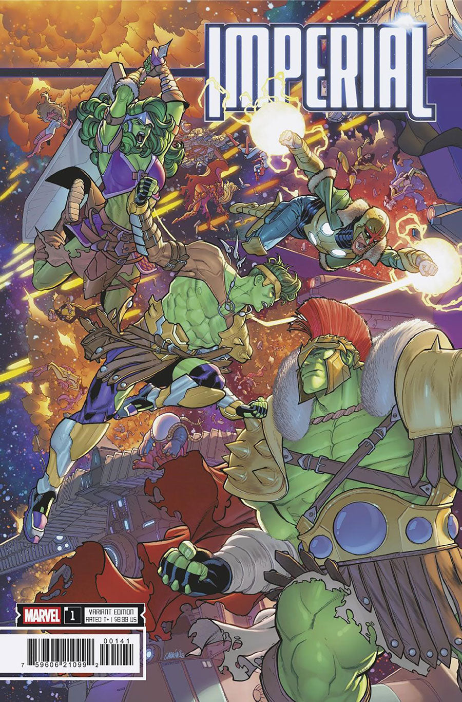 Imperial #4 (Javier Garrón Connecting Cover)