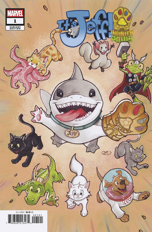It's Jeff: Infinity Paws #1 (Chrissie Zullo Cover)