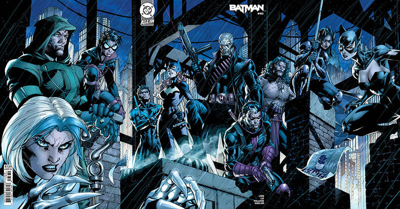 Batman #163 (Cover I Jim Lee Hush Connecting Gatefold Variant)