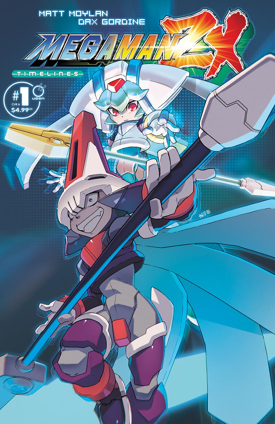 Mega Man ZX: Timelines #1 (Cover B Hanzo Steinbach Variant)