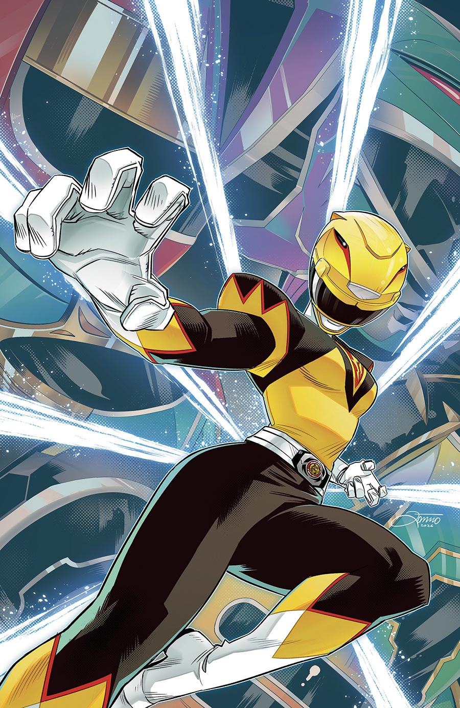 Power Rangers Unlimited #1 (Cover E Alessio Zonno Foil Virgin Variant)