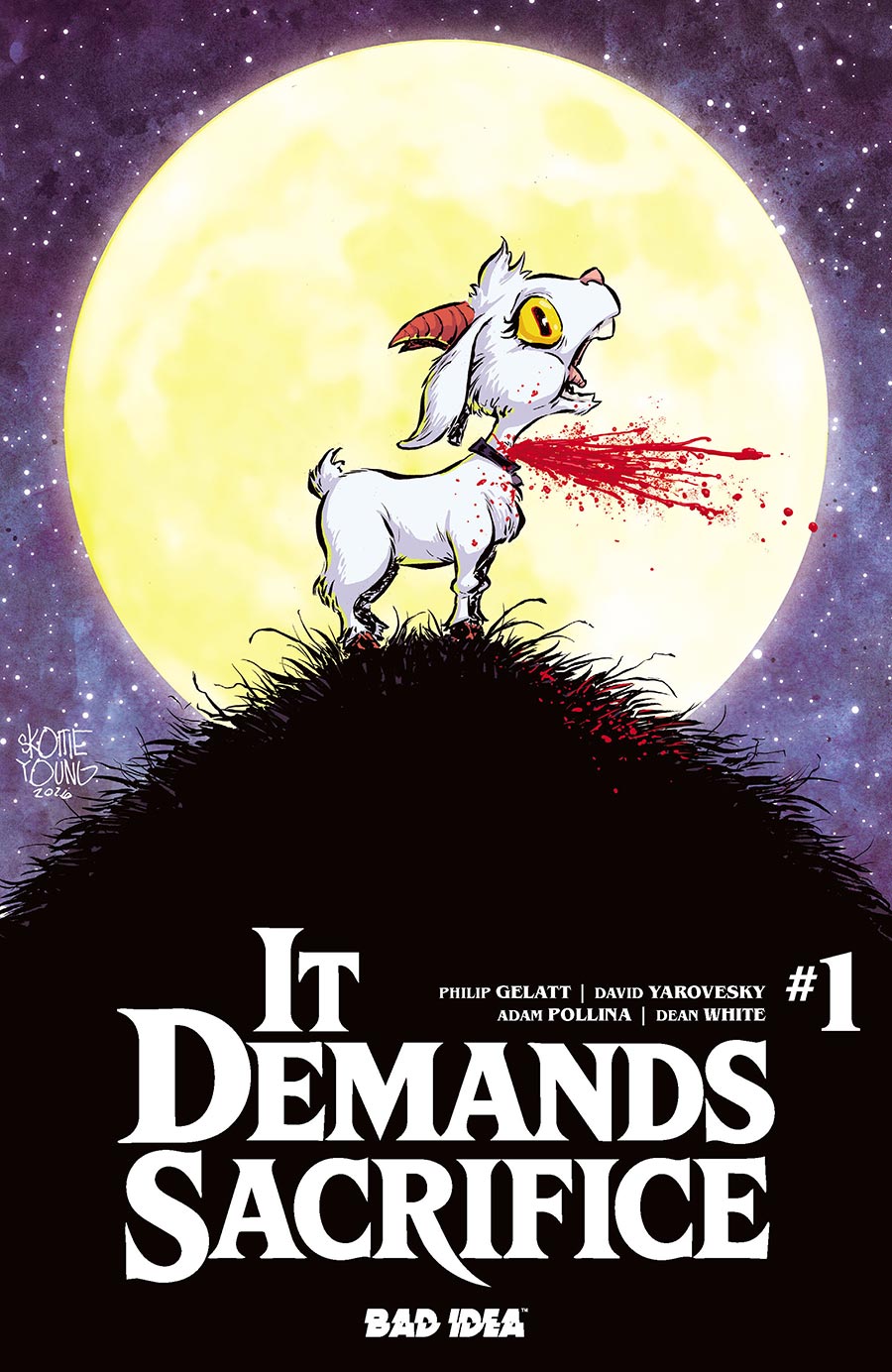 It Demands Sacrifice #1 Cover D Skottie Young Foil Variant