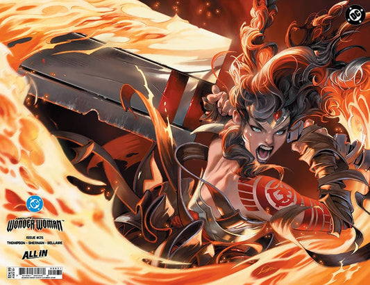 Absolute Wonder Woman #25 Cover G Alexander Lozano Showcase Foil Virgin Variant