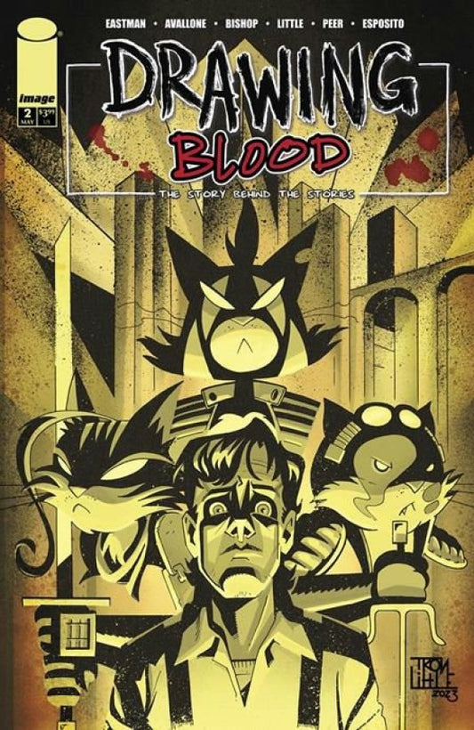 Drawing Blood #2 (Troy Little Cover)