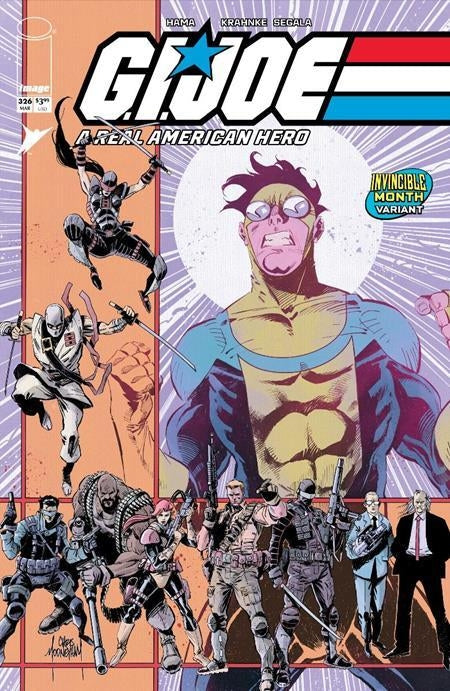 G.I. Joe: A Real American Hero #326 (Cover D Chris Mooneyham Invincible Team-Up Variant)