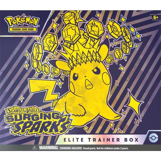 Pokemon TCG - Surging Sparks Elite Trainer Box