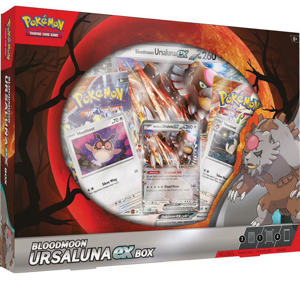 Pokemon Bloodmoon Ursaluna ex Box