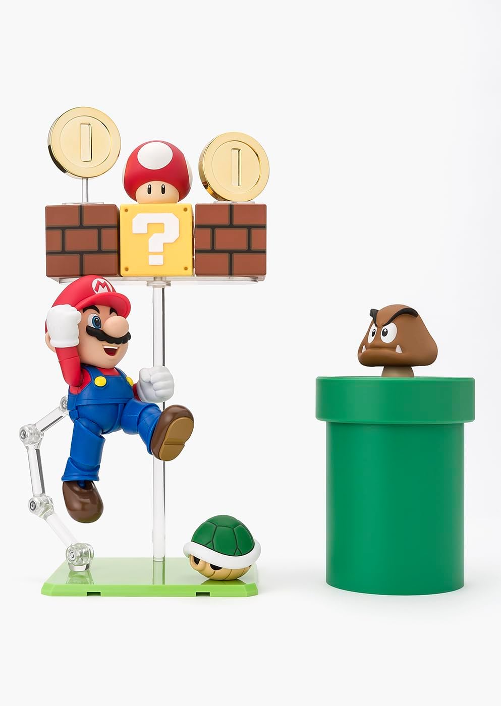 Super Mario: S.H. Figuarts - Super Mario Playset