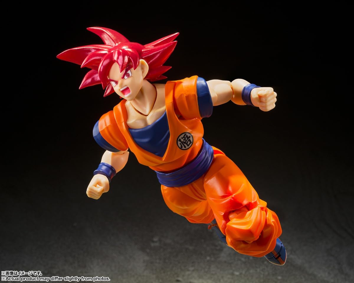 Dragon Ball: S.H. Figuarts - Super Saiyan God Son Goku (Saiyan God Instilled With The Light of Righteous Hearts)