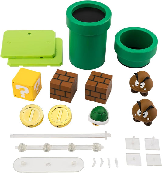 Super Mario: S.H. Figuarts - Super Mario Playset