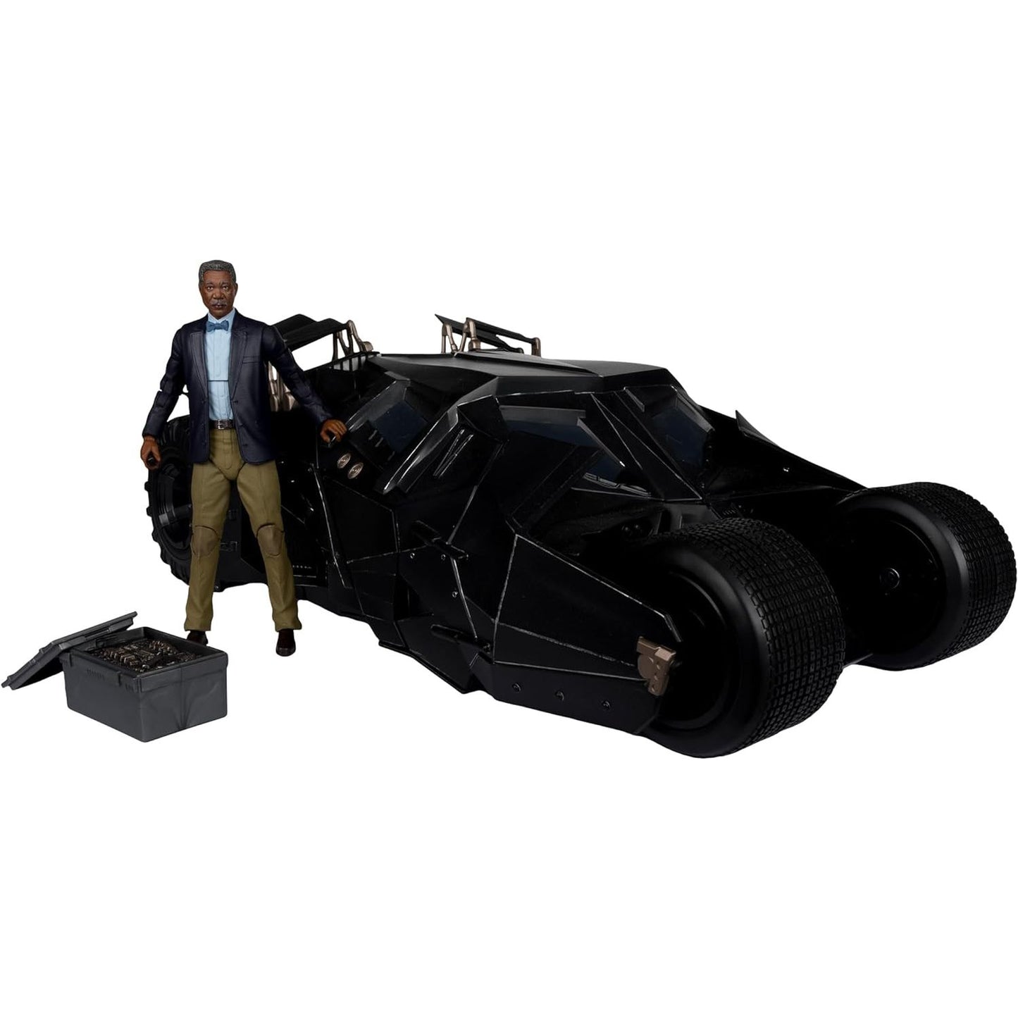 DC Multiverse - Vehicles - Tumbler with Lucius Fox (The Dark Knight Trilogy)