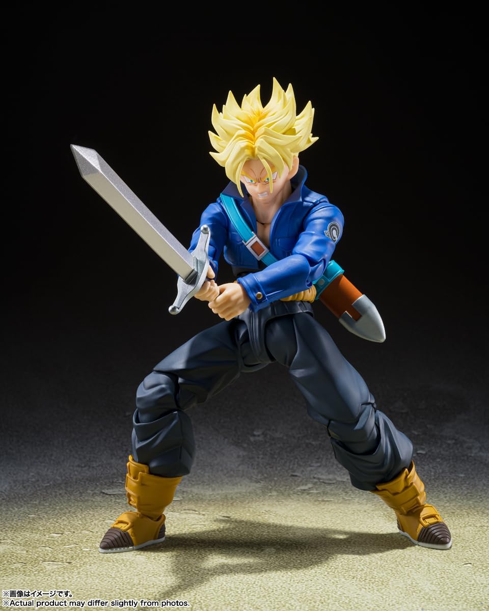 Dragon Ball: S.H. Figuarts - Super Saiyan Trunks (Boy From the Future) (Reissue)