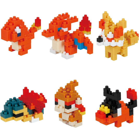 Nanoblock Mininano Pokemon - Fire Type