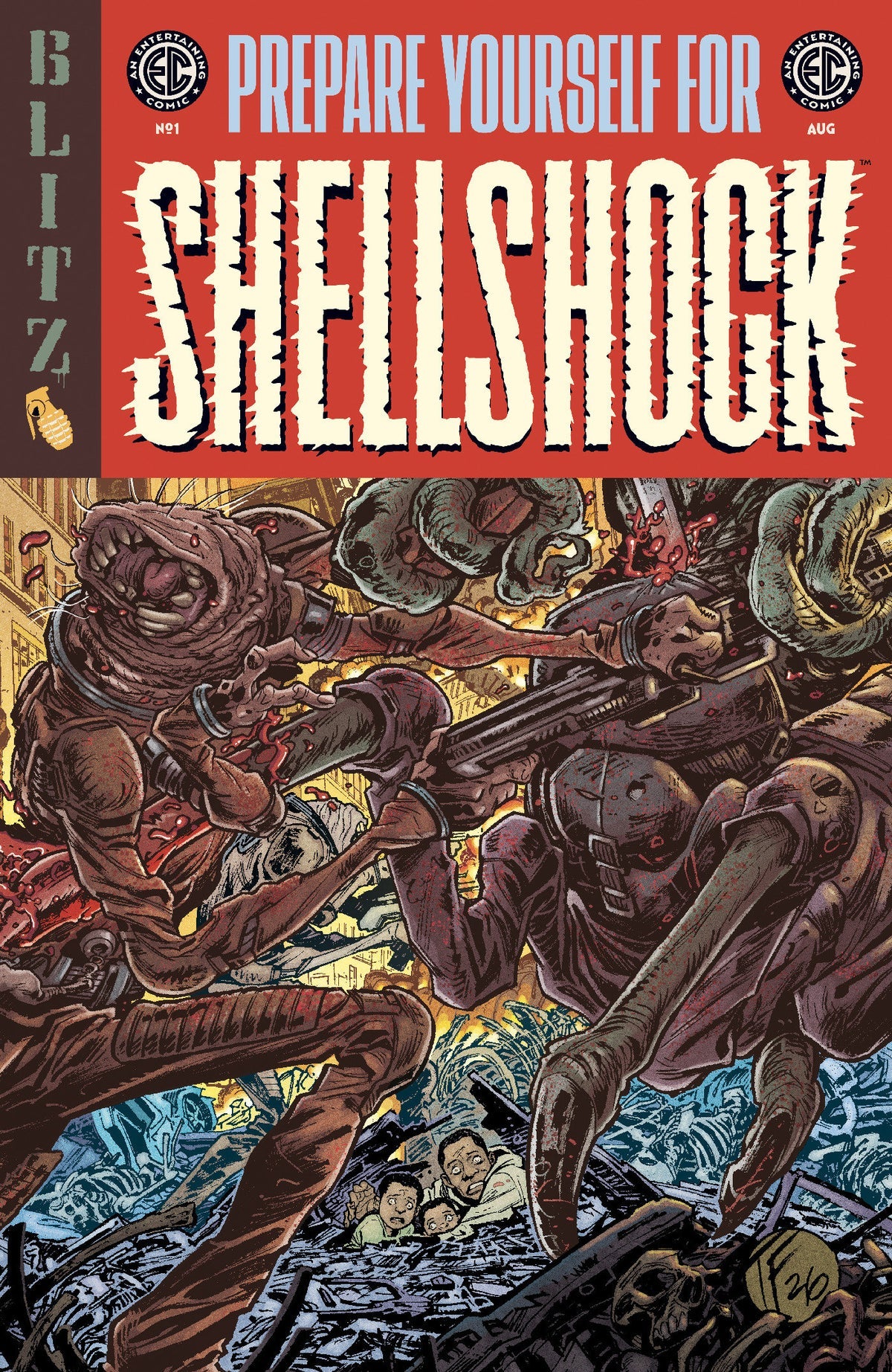 Shellshock #1 Cover C Tom Fowler Variant