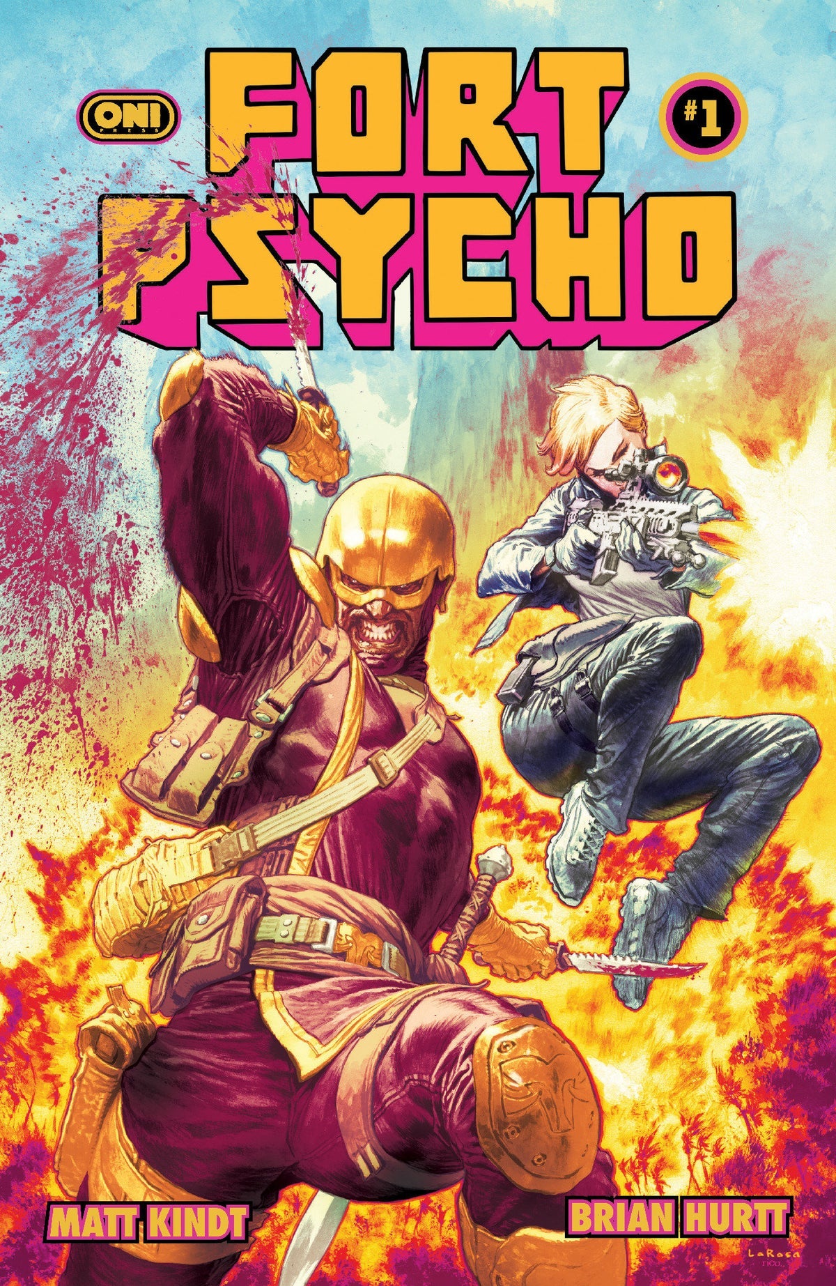 Fort Psycho #1 (Cover B Lewis LaRosa Variant)