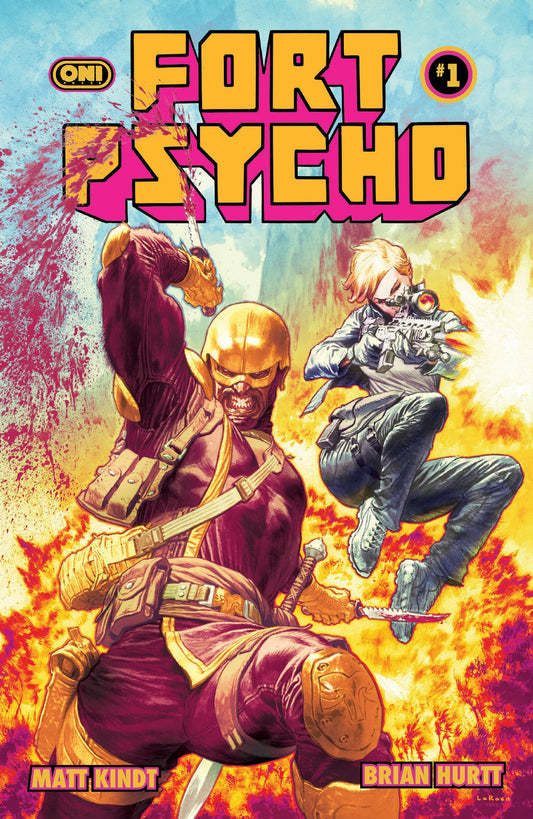Fort Psycho #1 (Cover B Lewis LaRosa Variant)