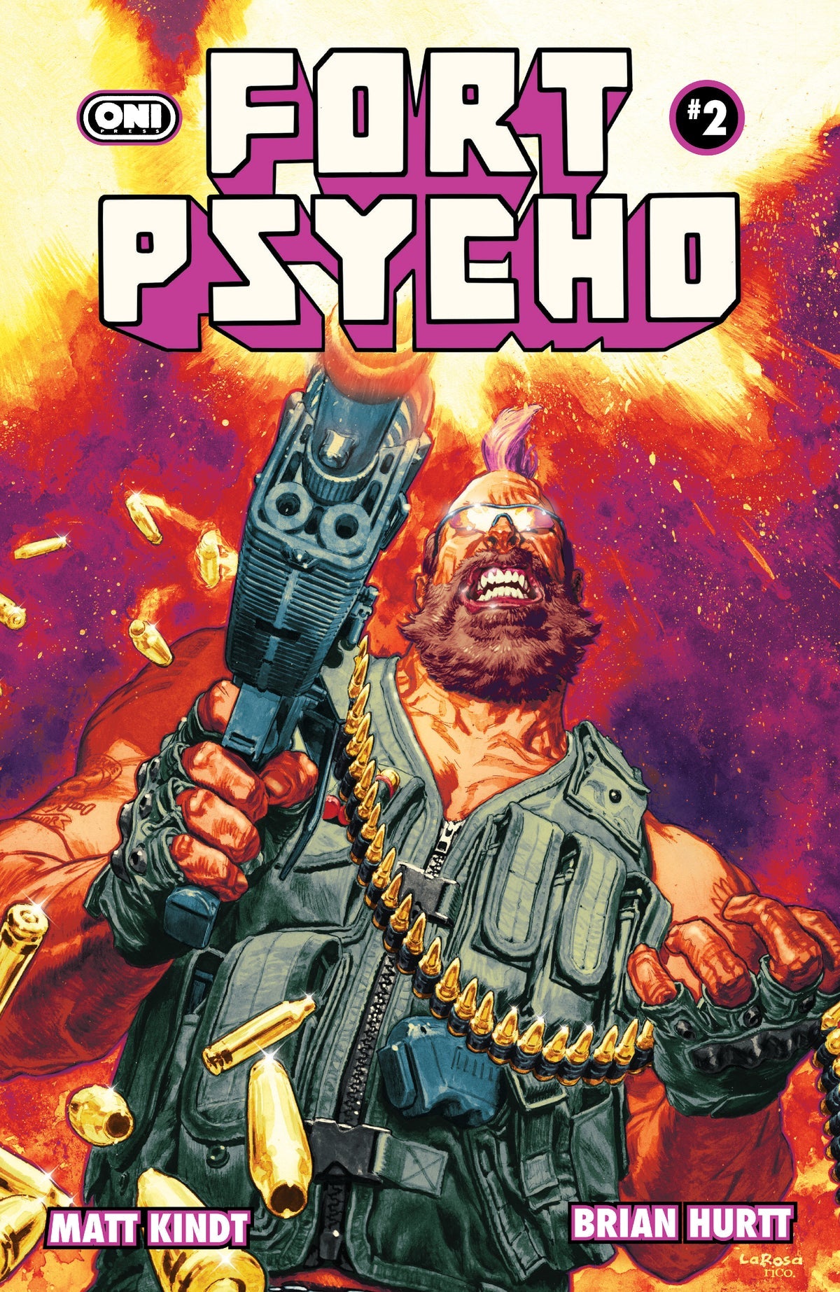 Fort Psycho #2 Cover B Lewis LaRosa Variant