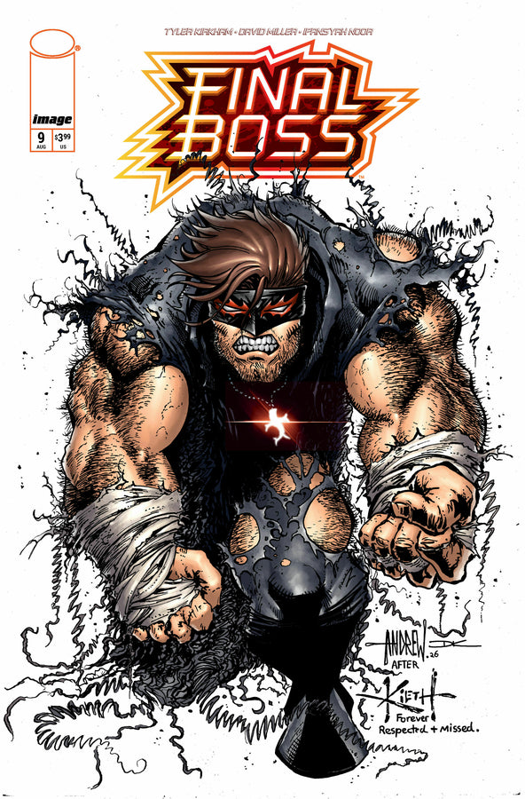 Final Boss #9 Cover B Andrew Mangum Variant
