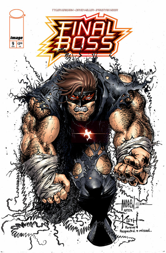 Final Boss #9 Cover B Andrew Mangum Variant