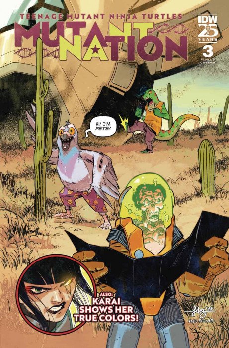 Teenage Mutant Ninja Turtles: Mutant Nation #3 (Cover A)