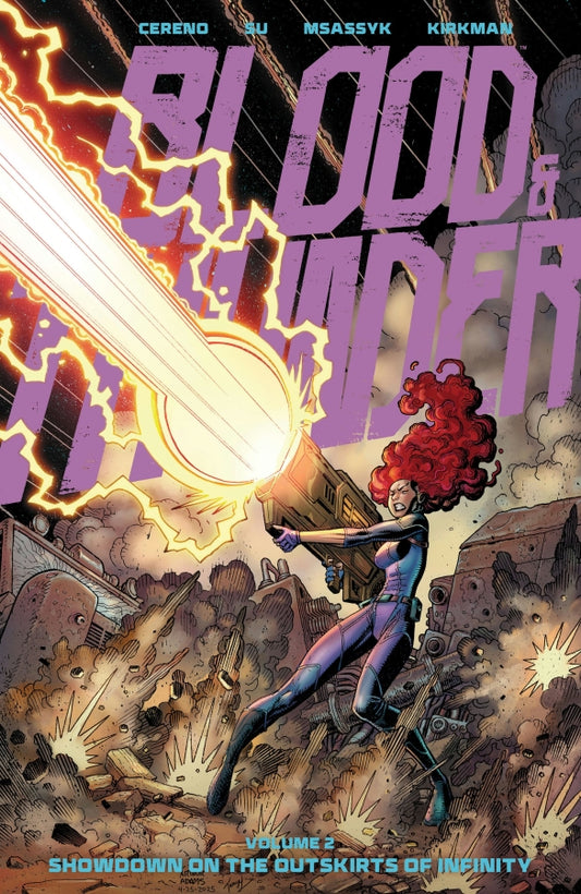 Blood & Thunder Vol. 2: Showdown on the Outskirts of Infinity (DM Cover)