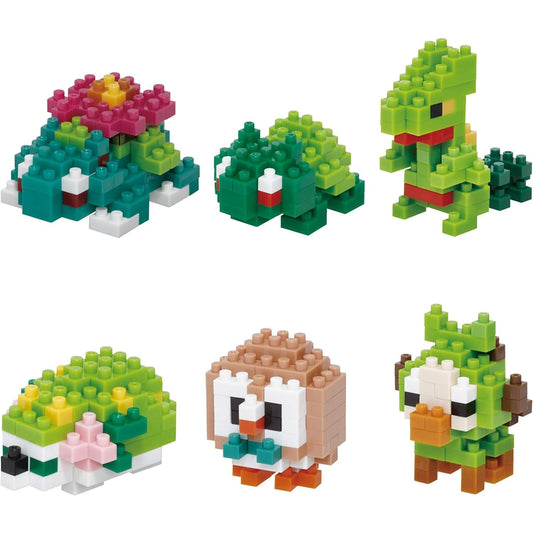 Nanoblock Mininano Pokemon - Grass Type