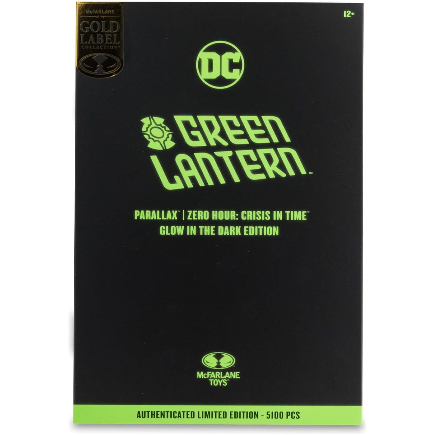 DC Multiverse - Gold Label - Parallax Green Lantern GITD Edition