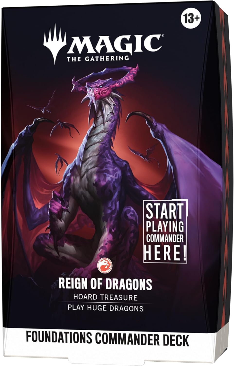 Magic: The Gathering - Foundations - Reign of Dragons Commander Deck