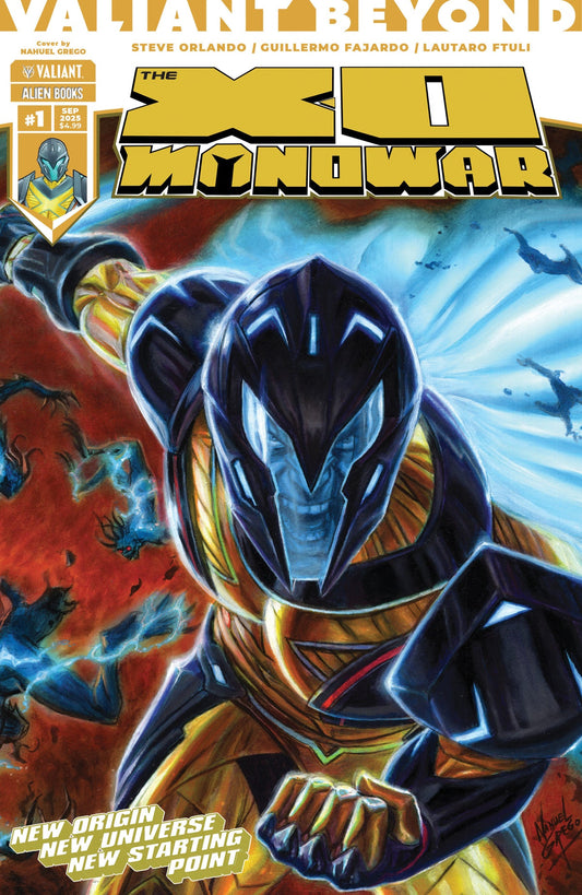 Valiant Beyond: The X-O Manowar #1 (Nahuel Grego Wraparound Cover)