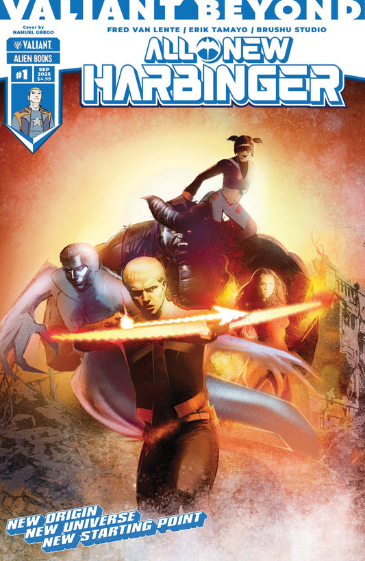 Valiant Beyond: All-New Harbinger #1 (Dennis Calero Connecting Cover)