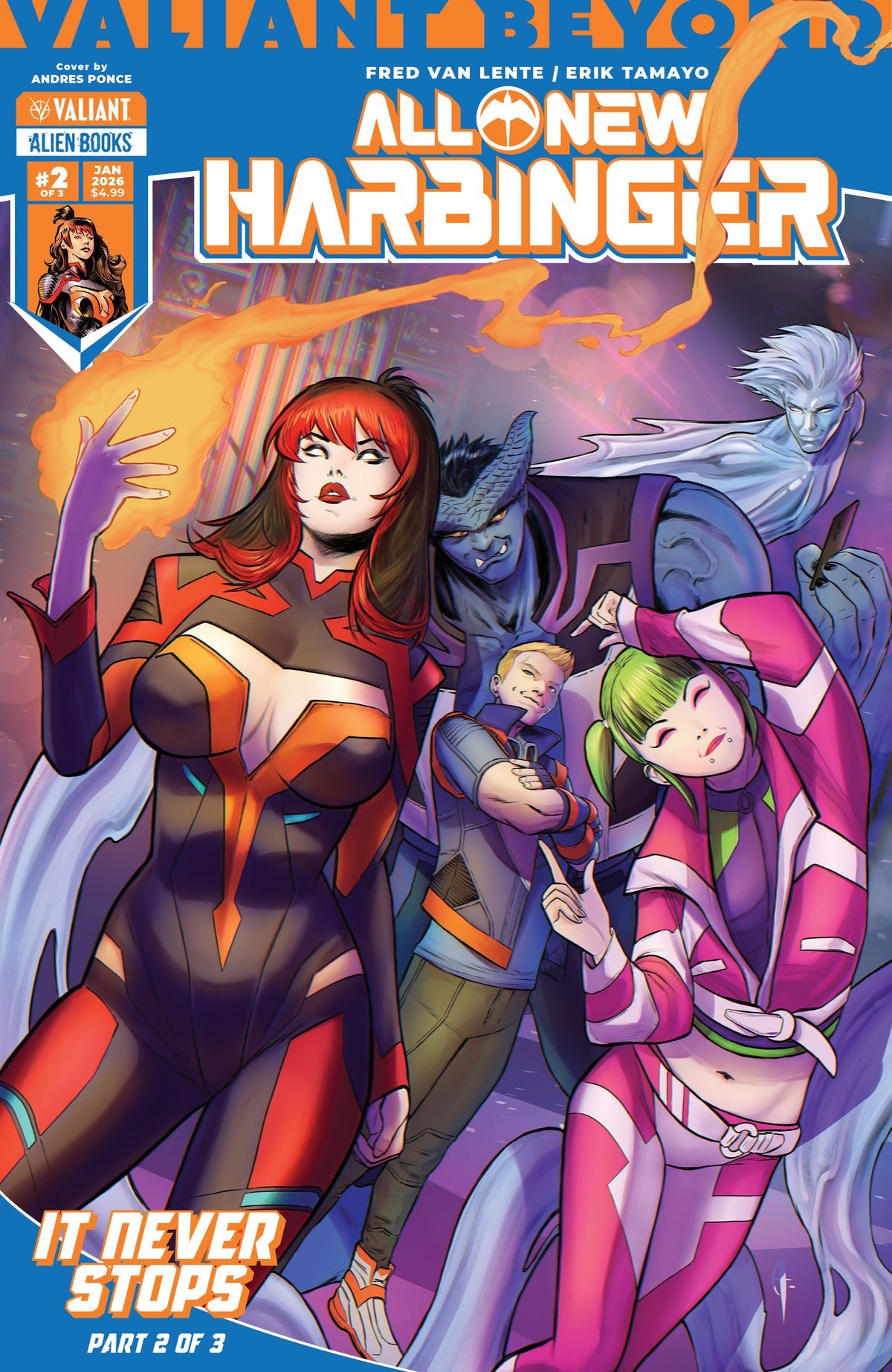 Valiant Beyond: All-New Harbinger – It Never Stops #2
