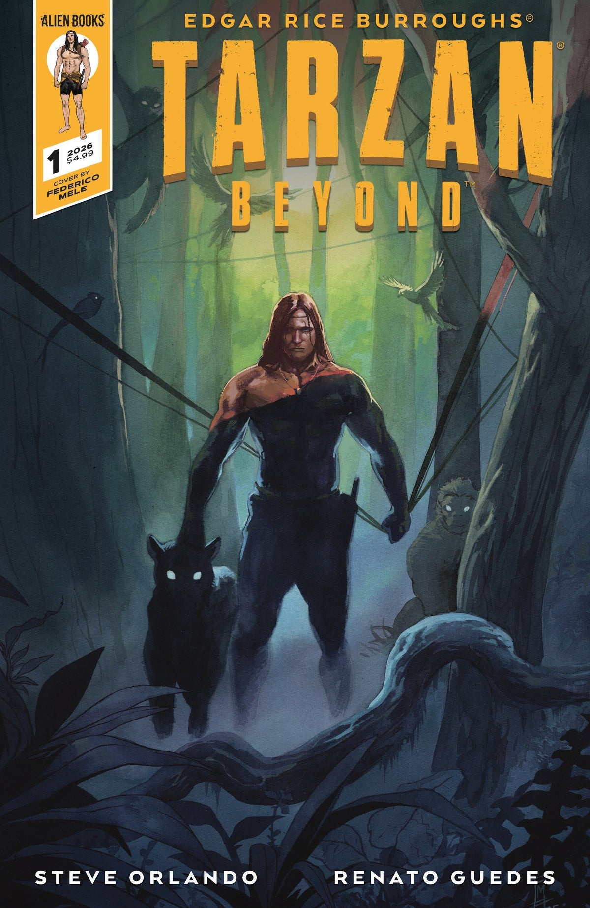 Tarzan Beyond #1 (Cover B Federico Mele Variant)