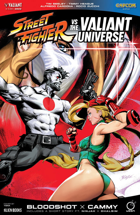 Street Fighter vs. The Valiant Universe Special Special #1 (Cover B Yona Saura Variant)