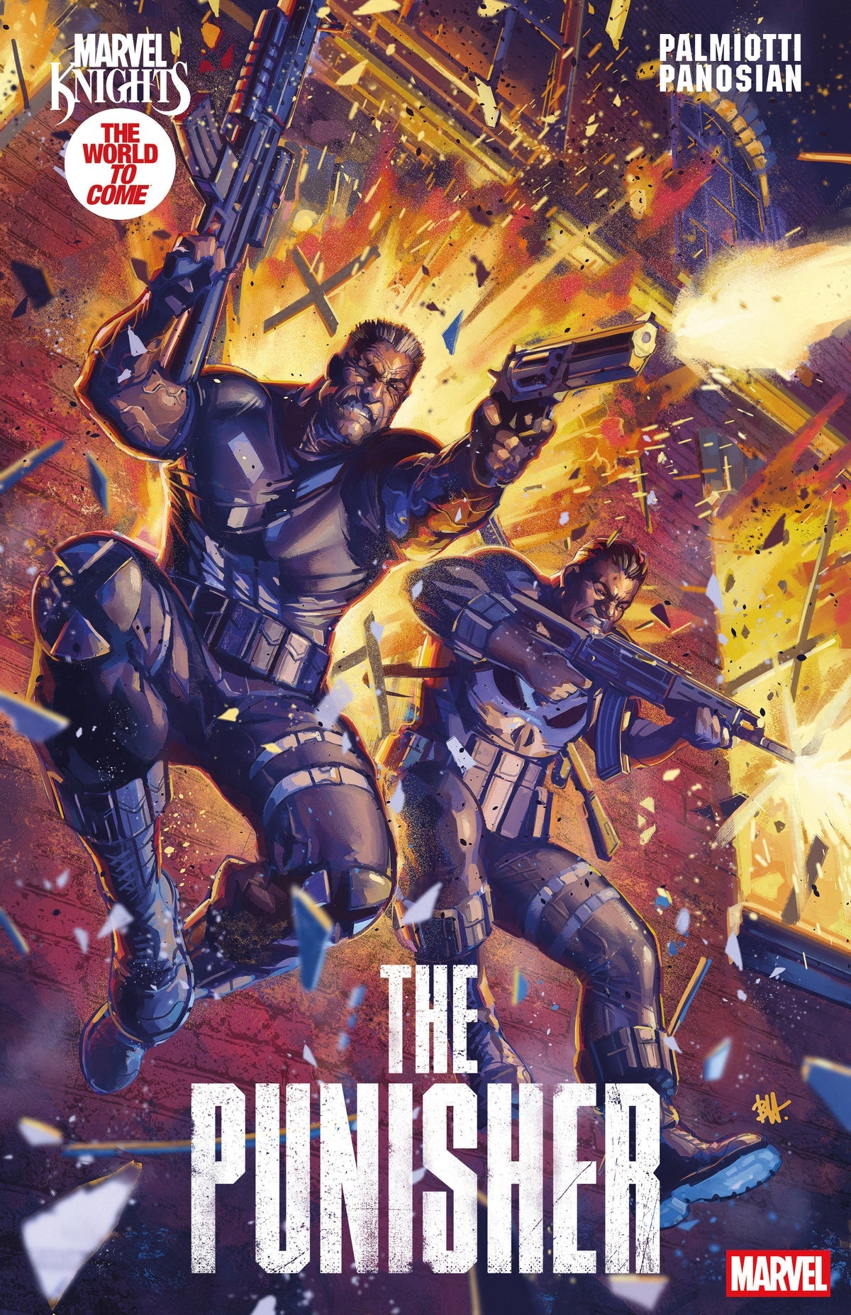 Marvel Knights: Punisher #1 (Ben Harvey Cover)