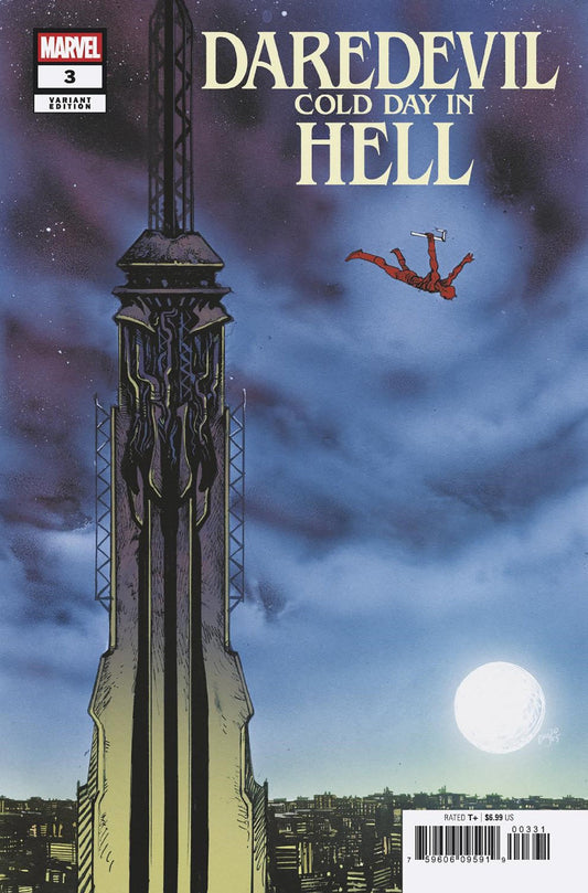 Daredevil: Cold Day In Hell #3 (Daniel Warren Johnson Cover)